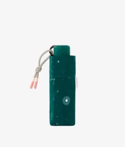 Fashion Bosanova Paraguas manual verde astros con funda