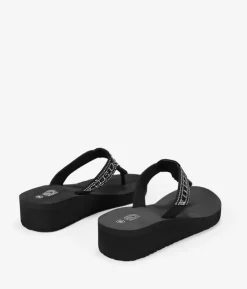 Best Bosanova Sandalias de dedo negras con brillantes