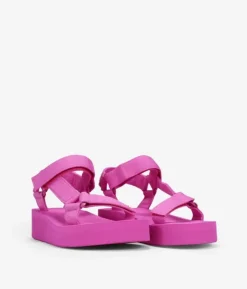 Discount Bosanova Sandalias deportivas rosas con plataforma