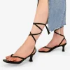Clearance Bosanova Sandalias negras con cuerdas