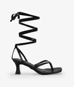 Clearance Bosanova Sandalias negras con cuerdas