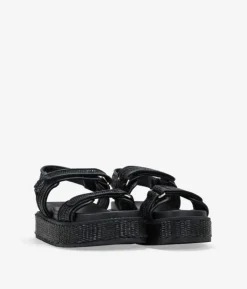 Best Bosanova Sandalias plataforma negras en esparto